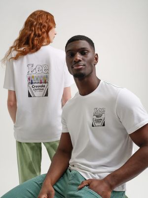 Lee® x Crayola® Limited Edition Colors Crayon Box Graphic Tee