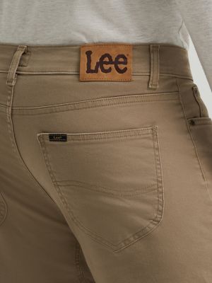 Men's Regular Straight Twill Pant in Cougar alternative view 4
