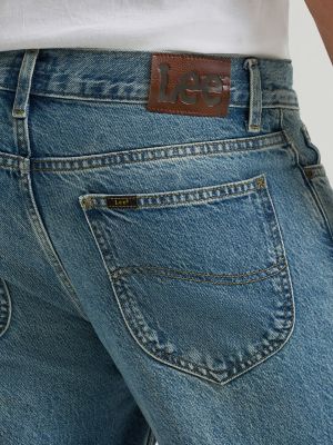 Men's Distressed 100% Cotton Relaxed Straight Jean in Savior alternative view 4
