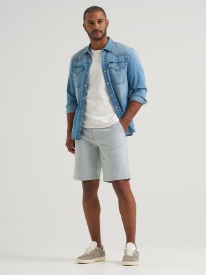 Men's Extreme Motion Short in Desert Sage Chambray