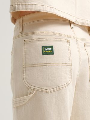Women's Lee® x Crayola® Ecru Loose Straight Carpenter Pant