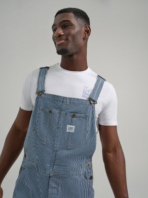 FRAMeWORK 【LEE/リー】PAINTOVERALLS Men's Lee® x Crayola® Railroad Stripe Relaxed Bib Overall