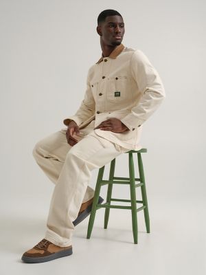Men's Lee® x Crayola® Ecru Loose Straight Carpenter Pant | Lee x