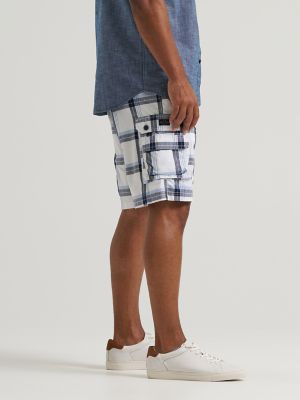 Men's Legendary Wyoming Cargo Short in Halogen Plaid alternative view 3