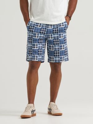 Men's Extreme Motion Short in Rivet Navy Madras