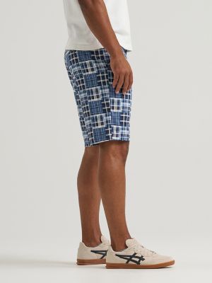 Men's Extreme Motion Short in Rivet Navy Madras