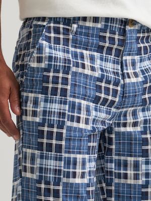 Men's Extreme Motion Short in Rivet Navy Madras