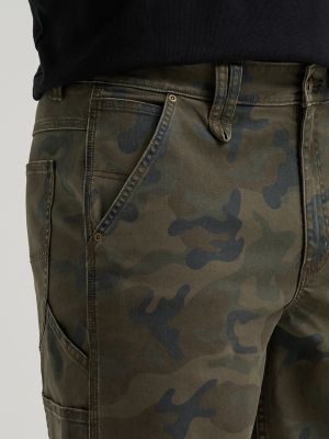 Mens Legendary Workwear Carpenter Short:Olive Camo:42 alternative view 6