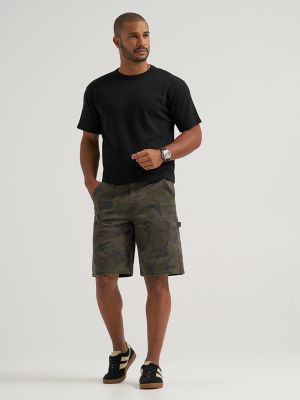 Mens Legendary Workwear Carpenter Short:Olive Camo:42 main view