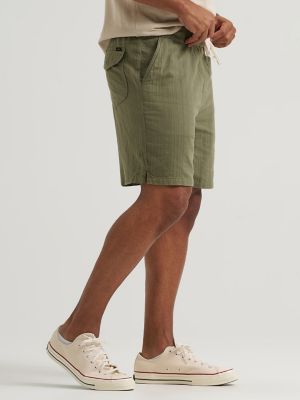 Men's Legendary Loose Drawstring Panama Short in Mercantile Green