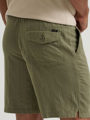 Men's Legendary Loose Drawstring Panama Short in Mercantile Green