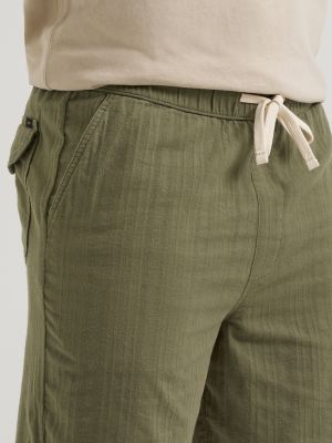 Men's Legendary Loose Drawstring Panama Short in Mercantile Green