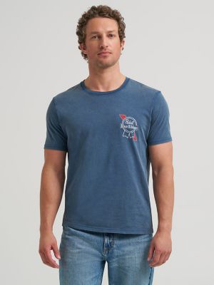 Men's Pabst Blue Ribbon Graphic Tee