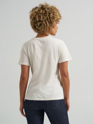 Women's Celestial Tiger Graphic Tee in Soybean alternative view 2