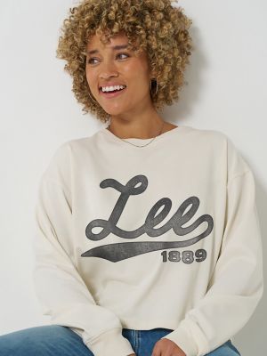 Lee♡トレーナー Lee（リー） トレーナー スウェット 「Lee」ニット切替スウェット