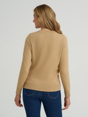 Women's Bow Print Sweater