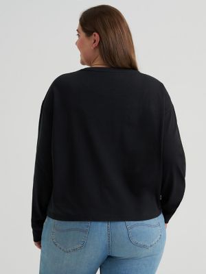 Women's Cowgirl Graphic Crew Neck Sweatshirt (Plus)