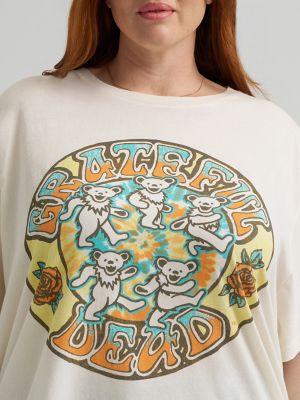 Women's Grateful Dead Graphic Tee (Plus) in Soybean alternative view 2