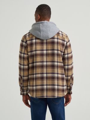 Men's Hooded Sherpa Lined Shirt Jacket | SALE | Lee® | Shipping to