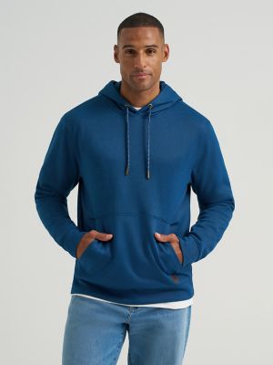 Men's Solid Textured Hoodie