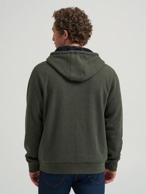 Men's Drop Needle Sherpa Lined Jacket in Rosin
