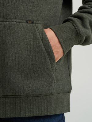 Men's Drop Needle Sherpa Lined Jacket in Rosin