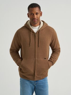 Men's Drop Needle Sherpa Lined Jacket