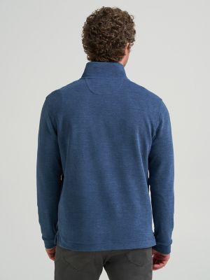 Men's Ultra Soft Quarter Zip Mock Neck Sweater | SALE | Lee®