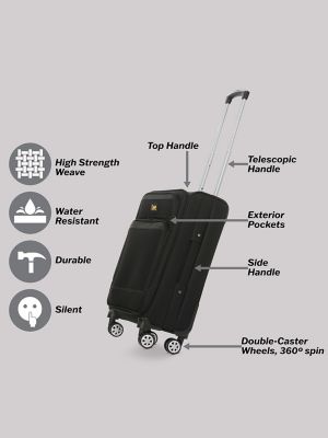 21" Soft Side Carry-On Luggage