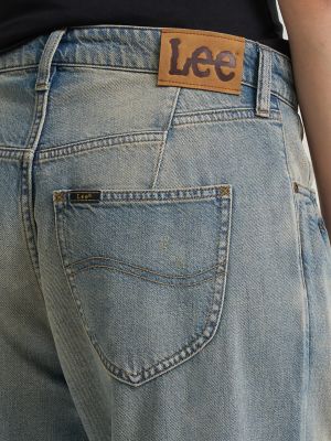 Women's Loose Crop Button-Fly Jean | Light Wash Denim | Lee