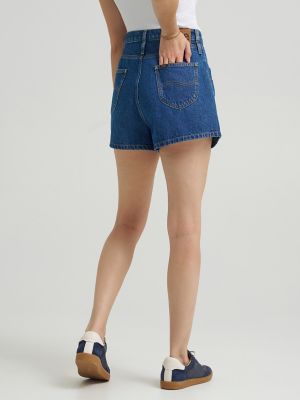 Women's 100% Cotton High Rise Flirty Denim Short