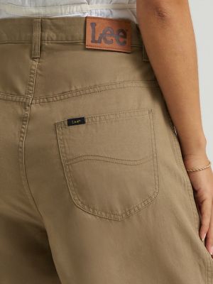 Women's Low Rise Slouch Chino Pant