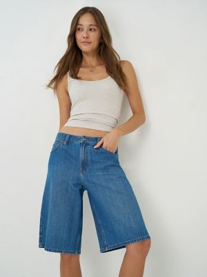 Women's Long Denim Short
