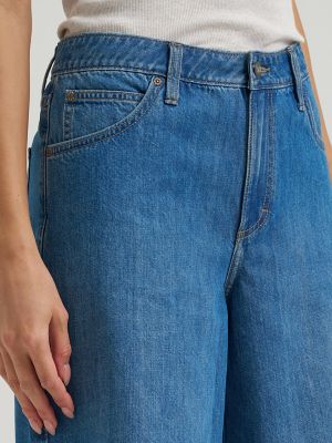 Women's Long Denim Short