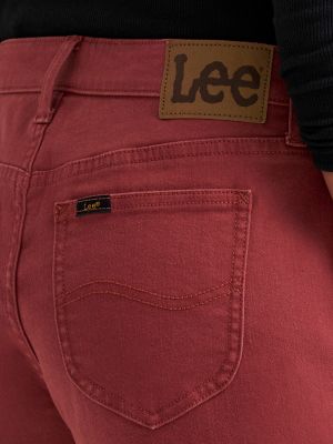 Womens Legendary Side Slit Denim Short:Washed Punch:10:M alternative view 4