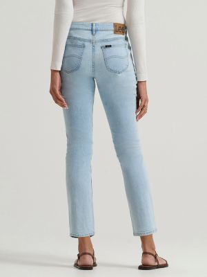 Women's Legendary Straight Crop | Light Wash Denim | Lee®