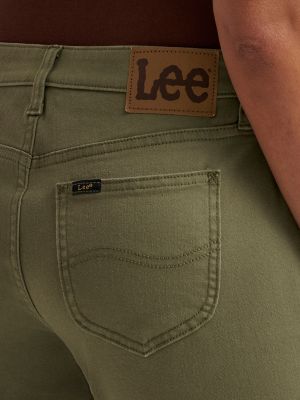 Women's Legendary Straight Crop in Mercantile Green alternative view 4
