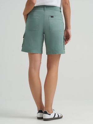 Ultra Lux Comfort Flex-To-Go Relaxed Cargo Short:Desert Sage:10:M alternative view 2