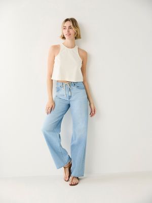 Women's Legendary Loose Drawstring Trouser Jean in The Freshest Fit