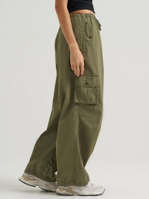 Women's Low Rise Drawstring Parachute Pant | New Arrivals | Lee®