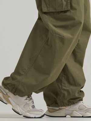 Women's Low Rise Drawstring Parachute Pant