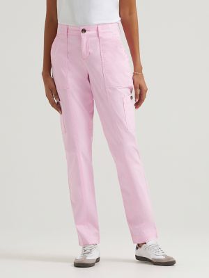 Women's Ultra Lux Comfort with Flex-to-Go Loose Utility Pant in Katy Pink alternative view