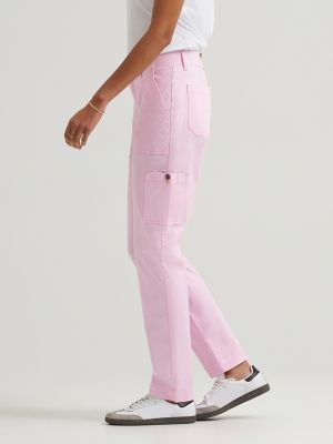 Women's Ultra Lux Comfort with Flex-to-Go Loose Utility Pant in Katy Pink alternative view 3