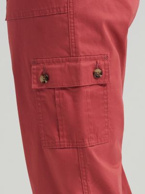 Women's Ultra Lux Comfort with Flex-to-Go Relaxed Fit Cargo Capri in Cinnamon alternative view 5