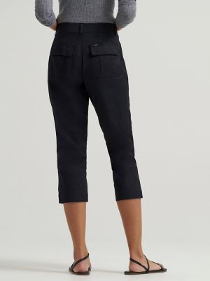 Womens Ultra Lux Comfort Flex To Go Utility Capri:Unionall Black:8:M alternative view 2