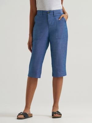 Women's Ultra Lux Comfort with Flex-to-Go Relaxed Fit Utility Skimmer in Chambray alternative view