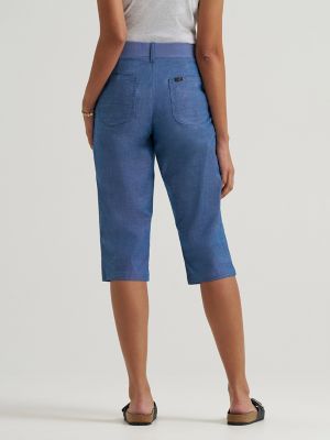 Women's Ultra Lux Comfort with Flex-to-Go Relaxed Fit Utility Skimmer in Chambray alternative view 2