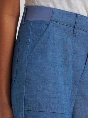 Women's Ultra Lux Comfort with Flex-to-Go Relaxed Fit Utility Skimmer in Chambray alternative view 5