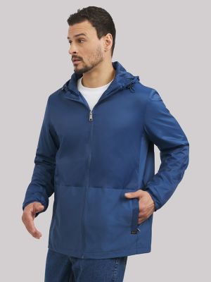 【Anyone more】Leah nylon hood windbreaker jacket LZLRUN Reflective Jacket Casual Hiphop Windbreaker Night