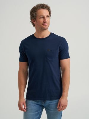 Men's Slim Fit Lightweight Pocket Tee from Lee - $14.97